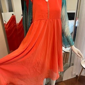 Xxl indian pakistani anarkali dress